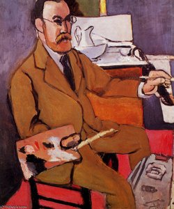 Autoportrait, Nice Hôtel Beau Rivage Le Cateau-cambrésis, Musée Henri Matisse — Henri Matisse, Fauvism