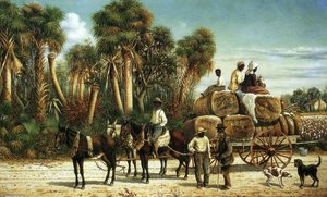 Wagonload Of Cotton — William Aiken Walker