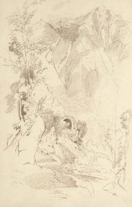 View Of Monte Vergine, Avellino, Campania, Italy — Edward Lear