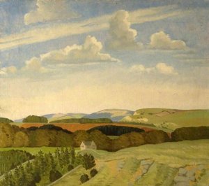The Artist's Cottage, Brockhampton, Gloucestershire — Bertha Ridley Bell