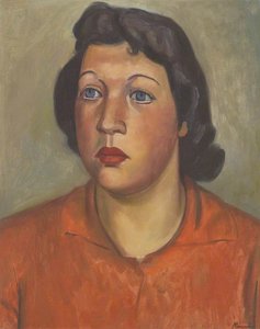 Portrait Af A Woman — Bernard Meninsky