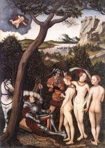The Judgment Of Paris 1 — Lucas Cranach The Elder, Northern Renaissance