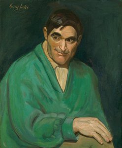 Man In A Green Sweater — George Benjamin Luks, Ashcan School