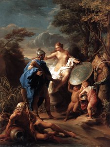 Venus Presenting Aeneas With Armour Forged By Vulcan — Pompeo Batoni