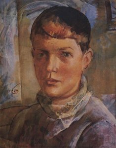 The Daughter Of An Artist — Kuzma Petrov-vodkin