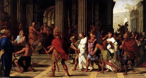 St Gervase And St Protase Brought Before Anastasius