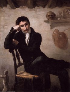 Portrait Of An Artist In His Studio — Théodore Géricault, Neoclassicism/romanticism