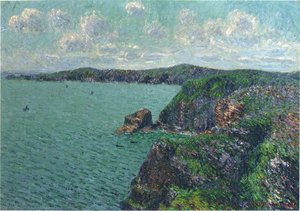 Cliffs At Cap Frehel — Gustave Loiseau