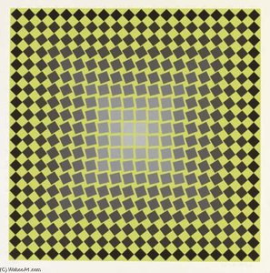 Abstract 5 — Victor Vasarely, Op Art