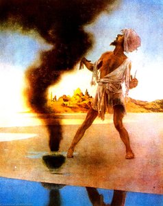 The Fisherman And The Genie — Maxfield Parrish