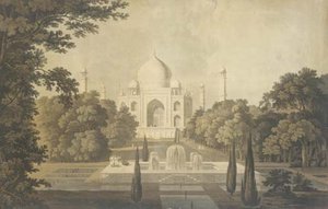 The Taje Mahel, At Agra — Thomas Daniell