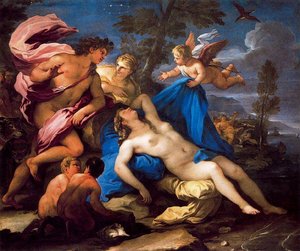 Bacchus And Ariadne 1 — Luca Giordano