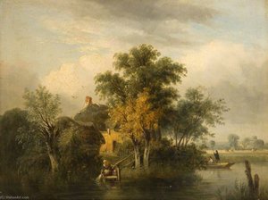 The Trowse Near Norwich — Samuel David Colkett