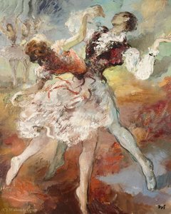 Pair Of Dancers — Marcel Dyf