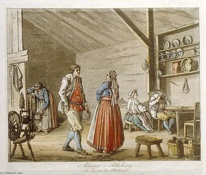 Country People In Blekinge, Sweden — Pehr Hilleström