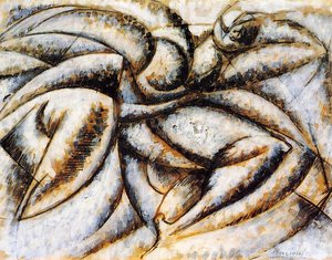 Dynamism Of The Human Body — Umberto Boccioni