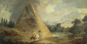 Pyramid Of Cestius — Hubert Robert