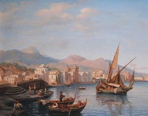 An Eastern Seaport — Prosper Georges Antoine Marilhat