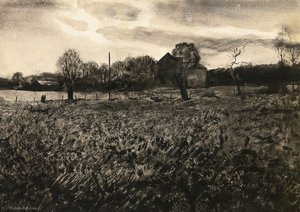 Pennsylvania landscape (from the studio)