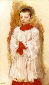 Choir Boy — Berthe Morisot