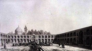 The Caravanserai Shah Sultan-hussein, Isfahan — Pascal Xavier Coste