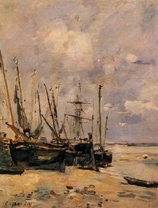 Boats — Eugène Louis Boudin