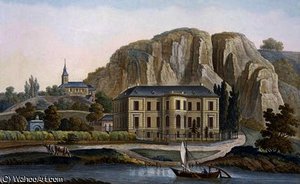 Plan Chateau Marche Les Dames Namur — Pierre Jacques Goetghebuer