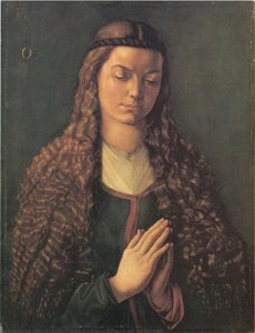 Portrait Of Katharina Furlegerin With Her Hair Down — Albrecht Dürer, Northern Renaissance