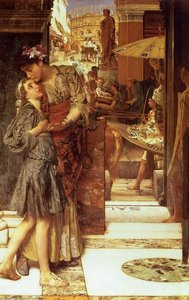 The Parting Kiss — Lourens Alma Tadema