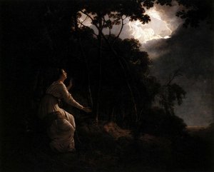 The Lady In Milton's Comus — Joseph Wright Of Derby