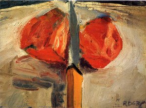 Tomato And Knife — Richard Diebenkorn