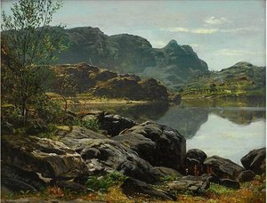Landscape With Lake — Anders Monsen Askevold