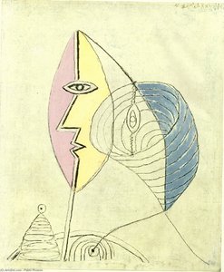 Untitled (78) — Pablo Picasso, Cubist Surrealism