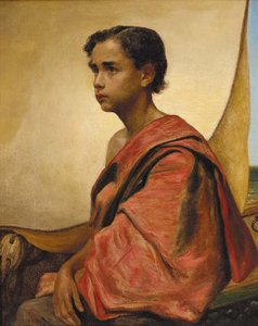 A Boy On A Feluca — Frederick Goodall