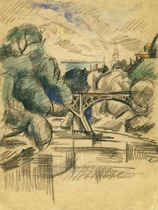Bridge — Pyotr Konchalovsky