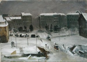The Belle-alliance Square In Berlin
