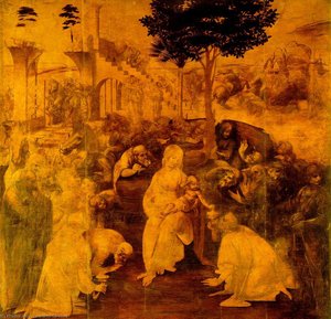 Adoration Of The Magi — Leonardo Da Vinci, High Renaissance