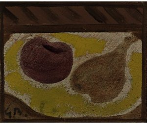 Still Life. Apple And Pear — Georges Braque