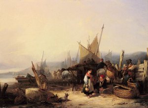 The Start Of The Day — William Shayer Senior