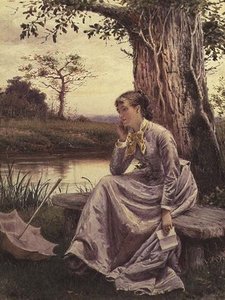 The Letter — George Goodwin Kilburne