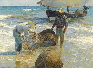 Pescadores Valencianos (valencian Fishermen) — Joaquín Sorolla Y Bastida