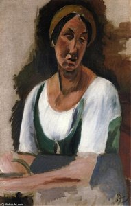 Bust Of A Woman — André Derain