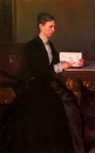 Portrait Of Doña María Teresa Enríquez De Navarra Y Roca De Togores — José Mongrell Torrent