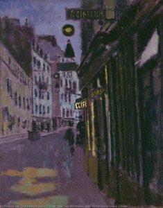 The rue Notre Dame des Champs, Paris The Entrance to Sargent's Studio