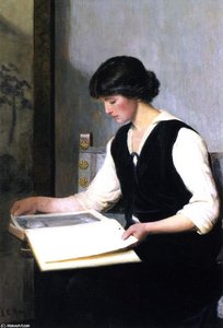 Reading — Lilla Cabot Perry