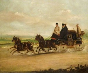 London Stage Coach — Henry Benjamin Roberts