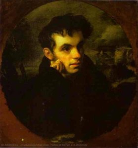 Portrait Of The Poet V. A. Zhukovsky — Orest Adamovich Kiprensky