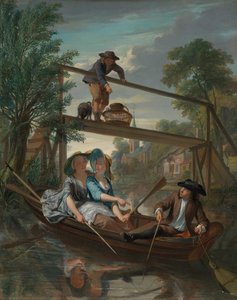 De Hengelaars, Nicolaas Verkolje, C. 1744 — Nicolaas Verkolje