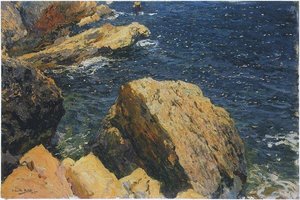 Rocks Of The Cape, Javea — Joaquín Sorolla Y Bastida