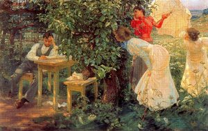 The Book Lover I — František Kupka